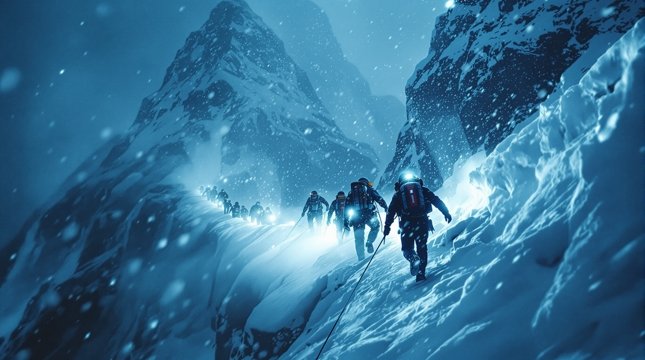 雪山救援